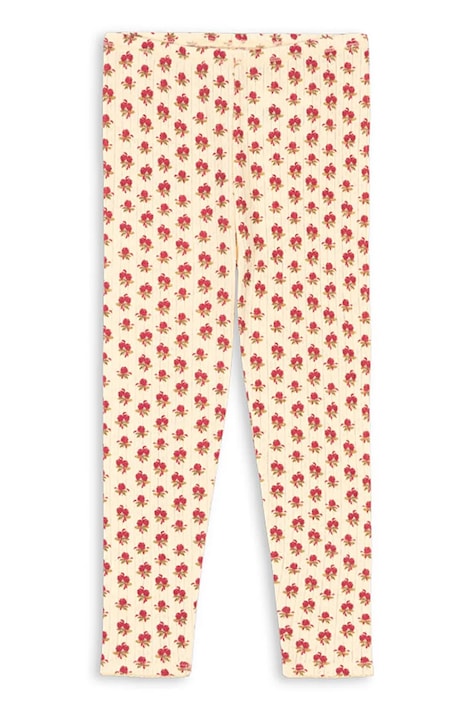 Konges Sløjd legginsy MINNIE PANTS GOTS kolor beżowy KS103395