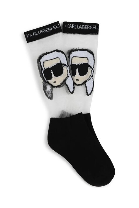Детские носки Karl Lagerfeld цвет чёрный Z30545