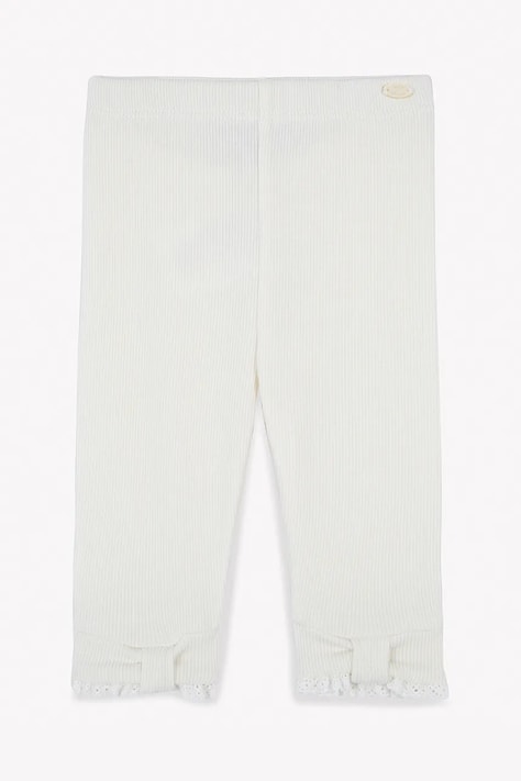 Tartine et Chocolat legginsy niemowlęce kolor beżowy gładkie CA24001