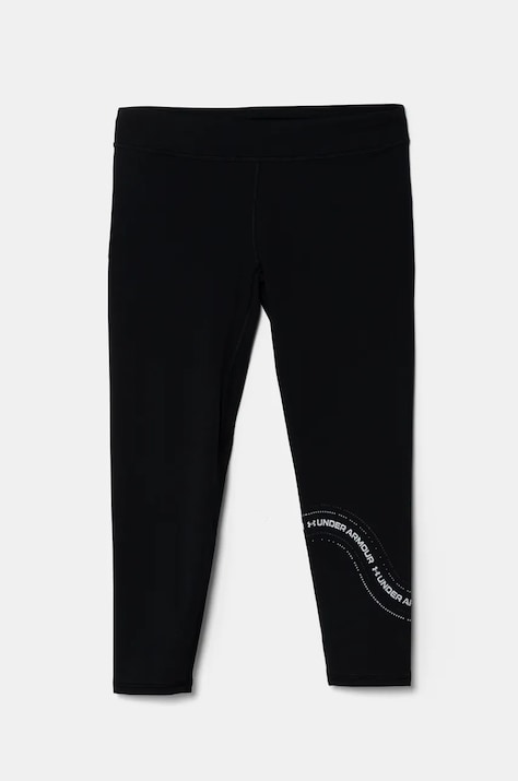 Otroške pajkice Under Armour Motion Branded Ankle Leg črna barva, 1390084