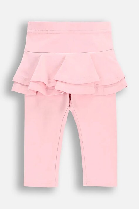 Coccodrillo leggins bebe culoarea roz, neted, NOSTALGIC MEADOW GIRL NEWBORN
