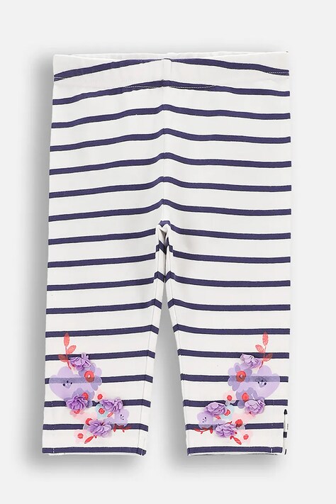 Coccodrillo leggins din bumbac pentru copii cu imprimeu, HOLIDAY SPLASH GIRL NEWBORN
