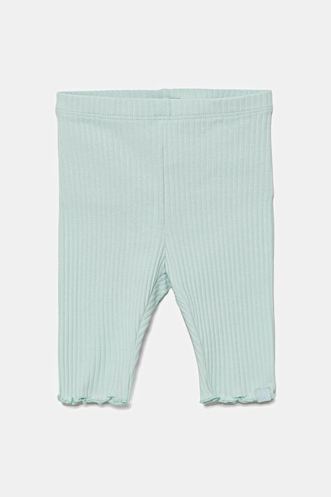 Детские леггинсы United Colors of Benetton цвет бирюзовый однотонные 3F1AGF04K