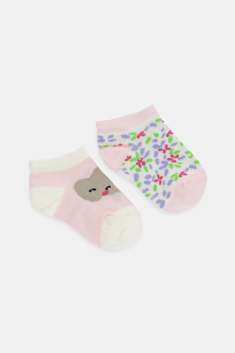 Шкарпетки United Colors of Benetton 2-pack колір рожевий 6AO50703X