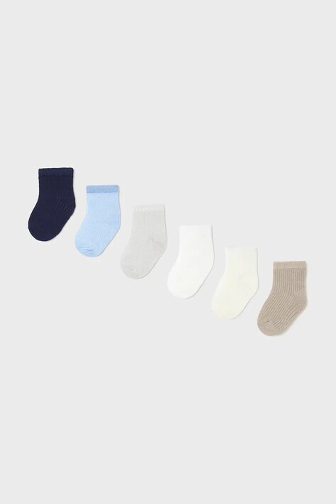 Mayoral Newborn sosete bebe 6-pack 9860