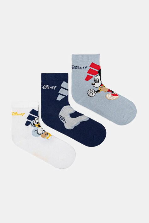 Детски чорапи adidas Performance (3 чифта) в синьо JG5807