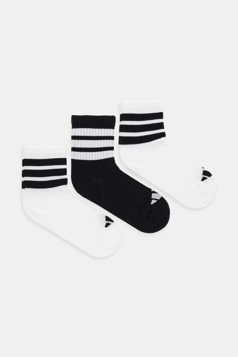 Dětské ponožky adidas Performance 3-pack bílá barva, JD1349