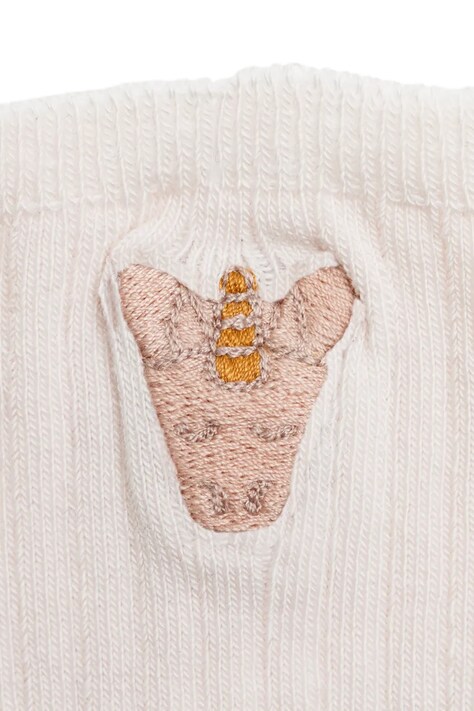 Donsje skarpetki dziecięce Bell Socks Unicorn kolor beżowy 3014506