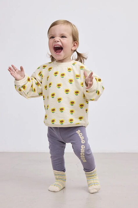 Bobo Choses leggins bebe Wavy cu imprimeu, 125AB054
