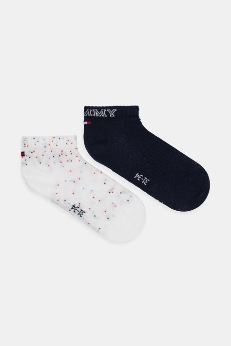 Tommy Hilfiger skarpetki dziecięce 2-pack kolor granatowy 701232713