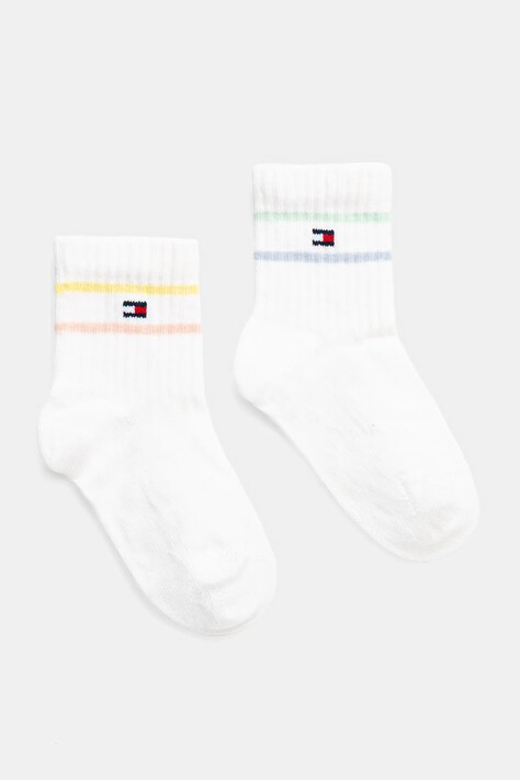 Dětské ponožky Tommy Hilfiger 2-pack růžová barva, 701232723
