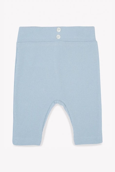 Tartine et Chocolat legginsy niemowlęce kolor niebieski gładkie CA24000