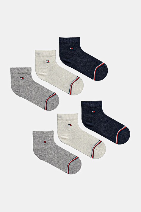 Tommy Hilfiger skarpetki dziecięce 6-pack kolor granatowy 701236349