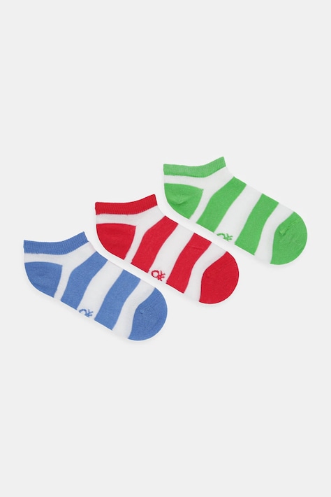 United Colors of Benetton șosete 3-pack culoarea verde, 6AO507044