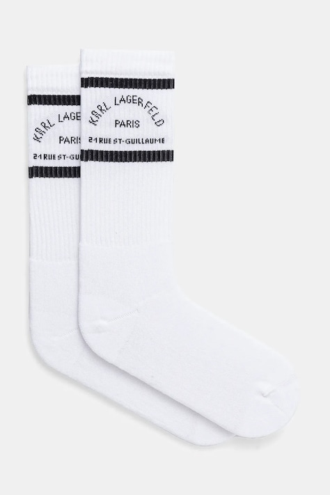 Носки Karl Lagerfeld мужские цвет белый 551101.805517
