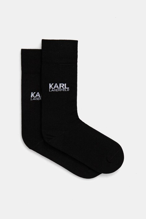 Karl Lagerfeld sosete barbati, culoarea negru, 551102.805510