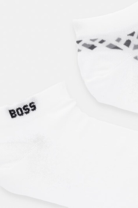 Шкарпетки BOSS 2P AS Monogram CC 2-pack — SS25-LGM00F, білий — фото 2
