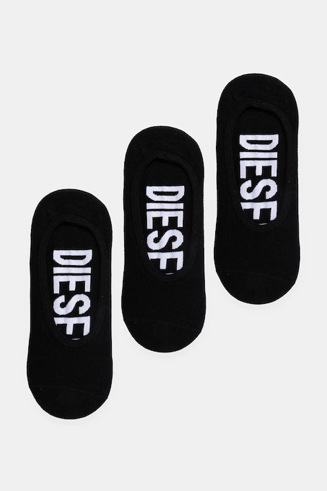 Κάλτσες Diesel SKM-HIDEPAT-THREEPACK SOCKS 3-pack χρώμα: μαύρο, A17884.0IQAS