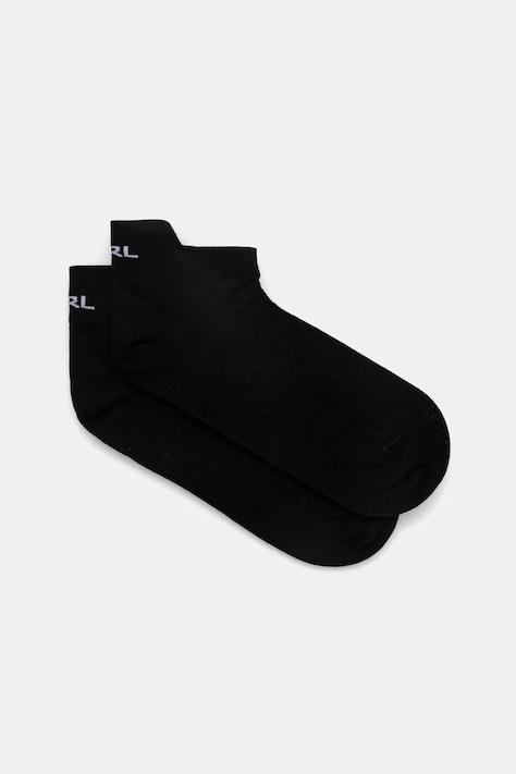 Čarape Karl Lagerfeld za muškarce, boja: crna, 552102.805515
