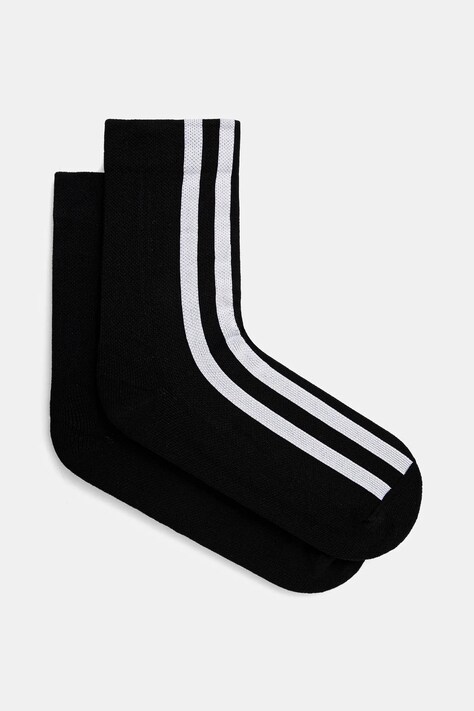 Ponožky Y-3 Stripes Sock pánské, černá barva, IZ3173