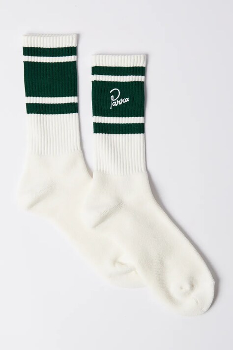 by Parra socks Signature men's white color 53151