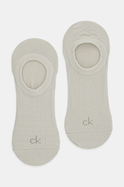 Шкарпетки Calvin Klein 2-pack чоловічі колір бежевий 701231366