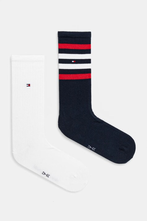 Tommy Hilfiger skarpetki 2-pack męskie kolor granatowy 701232594