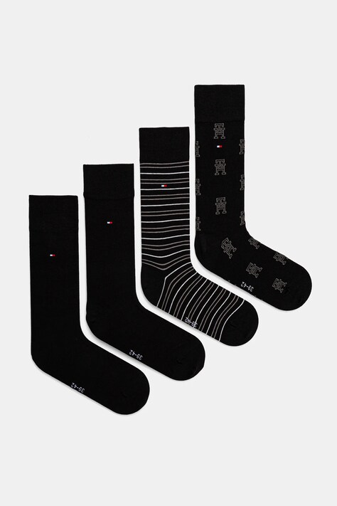 Носки Tommy Hilfiger 4 шт мужские цвет чёрный 701232605