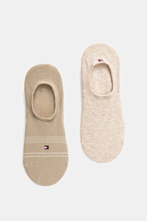Tommy Hilfiger skarpetki 2-pack męskie kolor beżowy 701232732