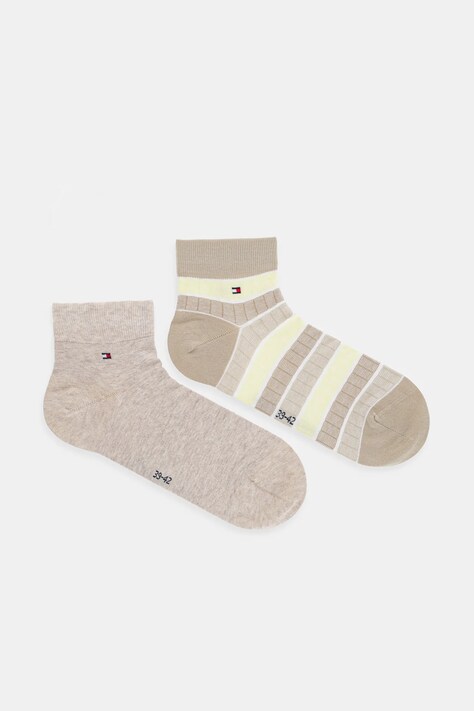 Tommy Hilfiger skarpetki 2-pack męskie kolor beżowy 701232936