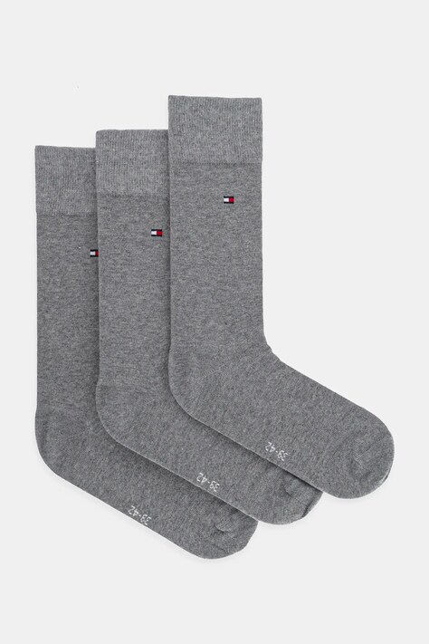 Čarape Tommy Hilfiger za muškarce, boja: siva, 701233826
