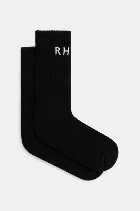 Шкарпетки RHUDE Classic Logo колір чорний RHSS25SO08227