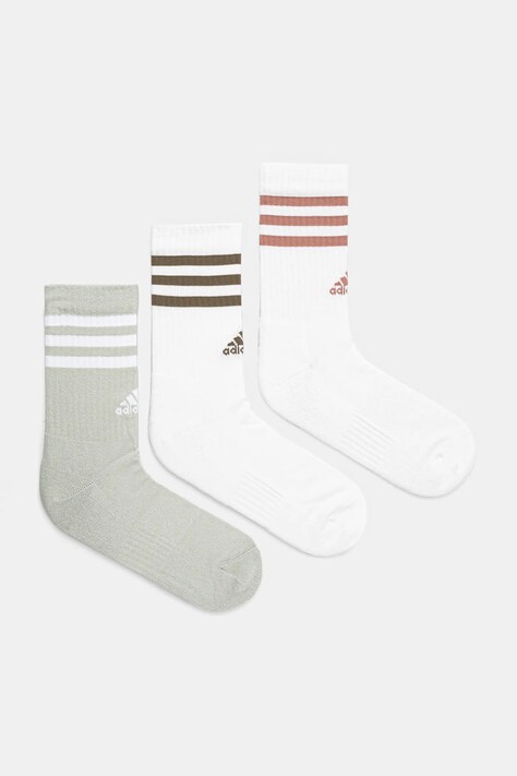 Шкарпетки adidas Essentials 3-pack колір білий JG5854