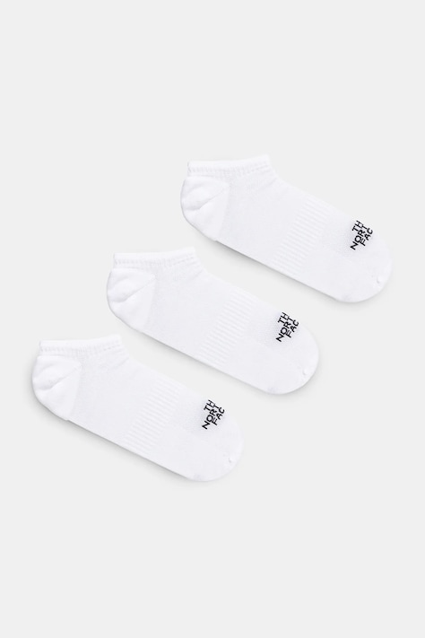 The North Face sosete 3-pack culoarea alb, NF0A8BRAFN41