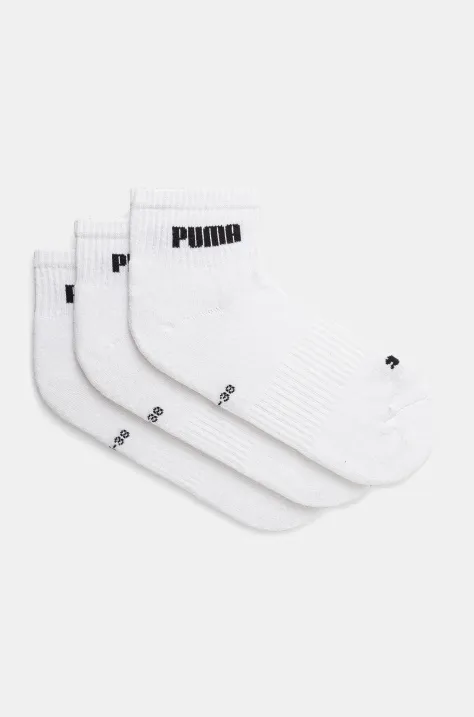 Puma skarpetki 3-pack kolor biały 938393