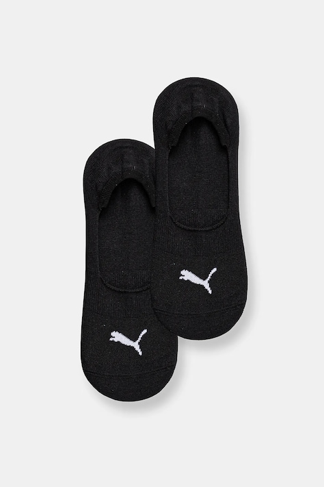 Ponožky Puma Footie 2-pack černá barva, 938394