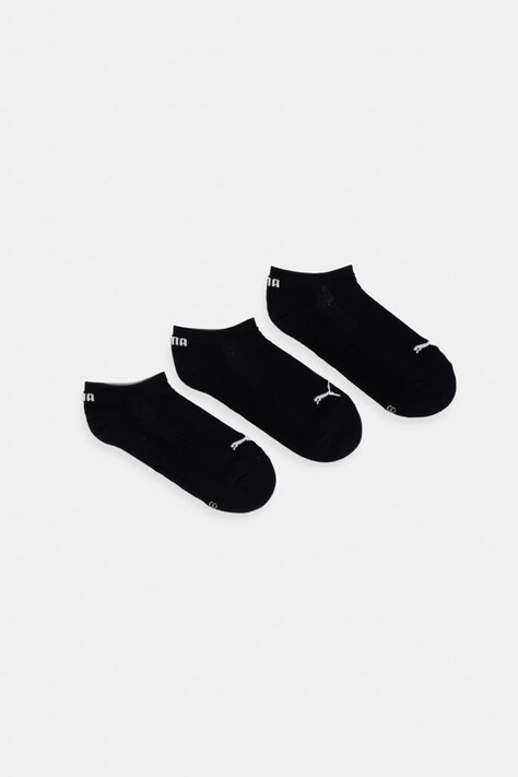 Puma ponožky CUSHIONED SNEAKER 2-pack černé 938626