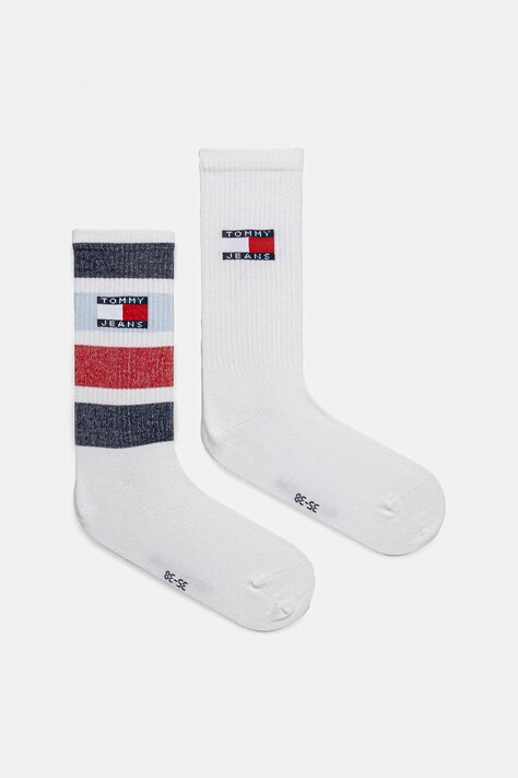 Носки Tommy Jeans 2 шт цвет белый 701232726