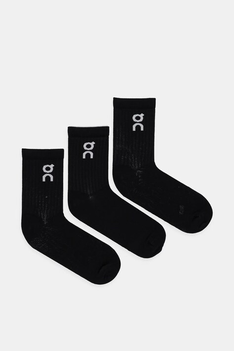 ON running sosete 3-pack culoarea negru, 2UF10310553