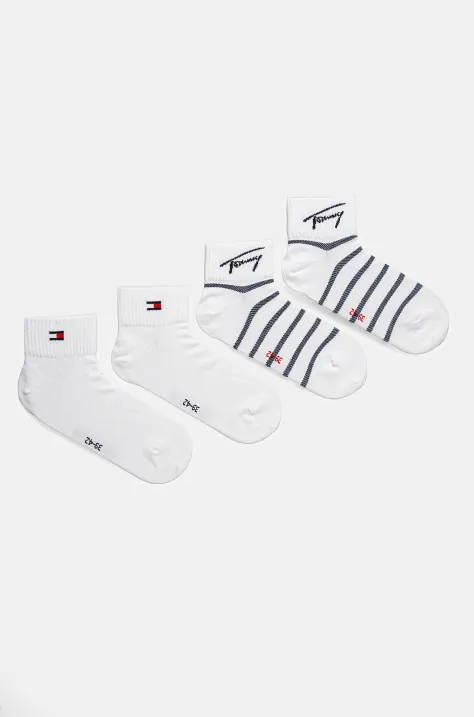 Носки Tommy Jeans 4 шт цвет белый 701235904
