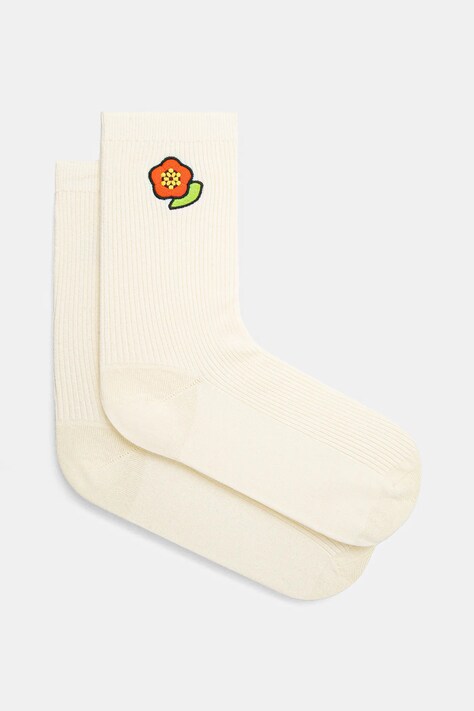 Kenzo socks beige color FF58SU193KSE.02