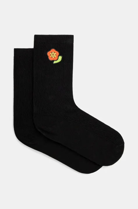 Kenzo socks black color FF58SU193KSE.99