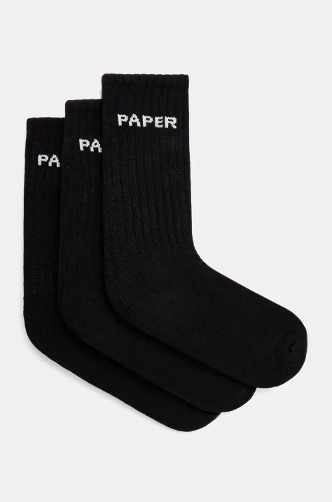 Κάλτσες Daily Paper Etype Sock Pack 2-pack χρώμα: μαύρο, 1000143