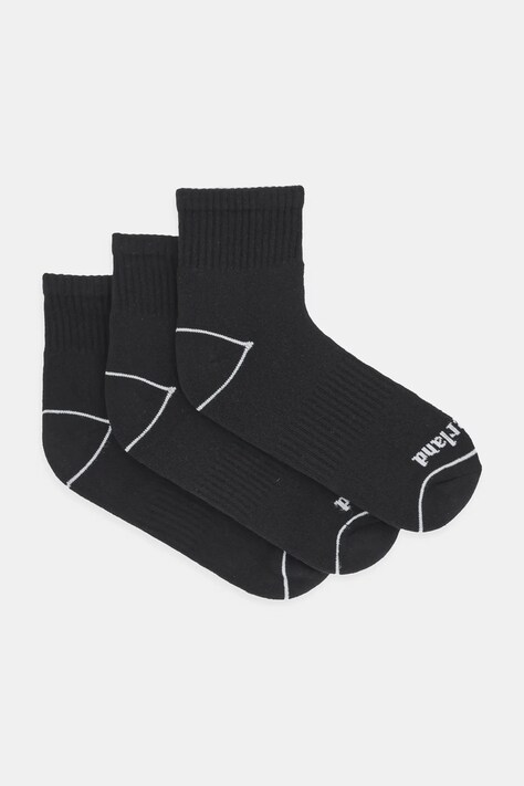 Timberland șosete 3-pack culoarea negru, TB0A6BAQ0011