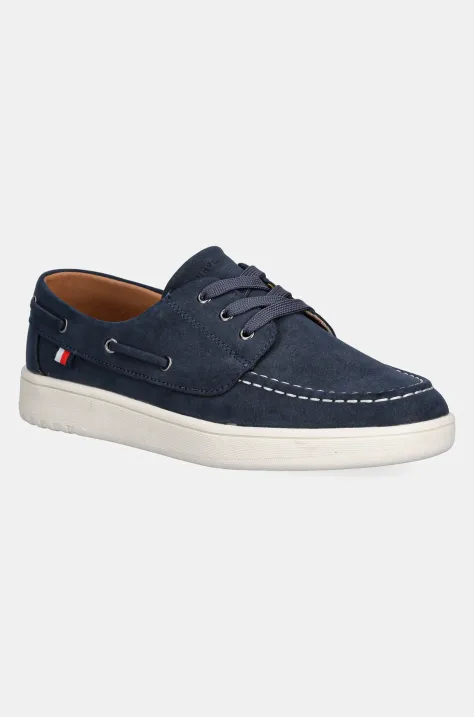 Mokasíny Tommy Hilfiger modrá barva, T3B4-33853