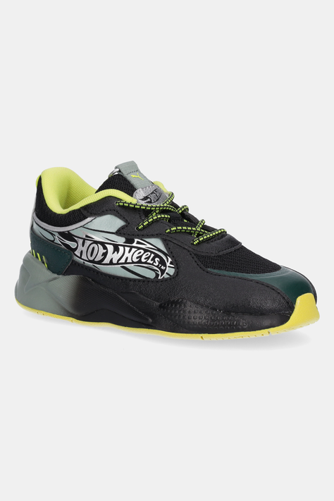 Detské tenisky Puma RS-X Hot Wheels AC zelená farba, 401401