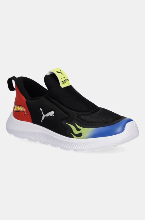 Dětské sneakers boty Puma Fun Racer 2 SLIPTECH Hot Wheels černá barva, 401409