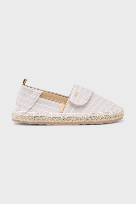 Mayoral espadrile copii culoarea bej, 43684