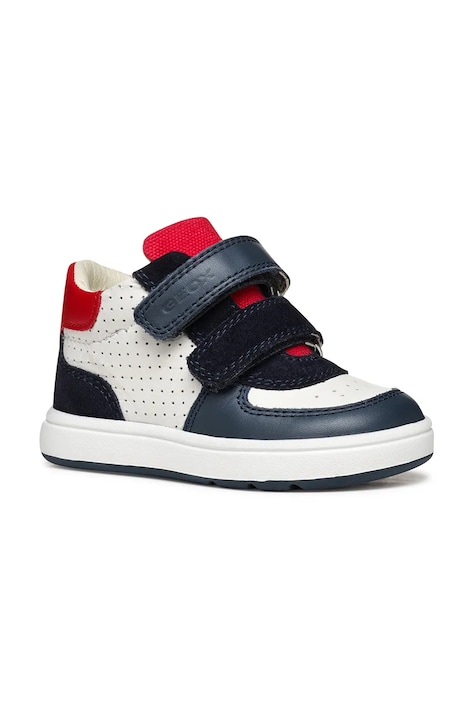 Geox sneakersy skórzane dziecięce BIGLIA kolor granatowy B554DA.08522
