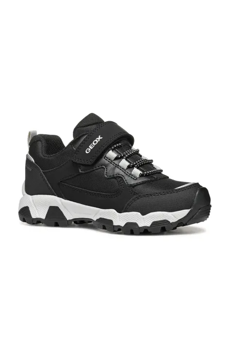 Geox pantofi copii MAGNETAR ABX culoarea negru, J553ZA.0FU50